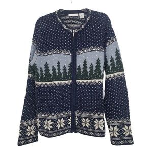 Vintage winter wool sweater